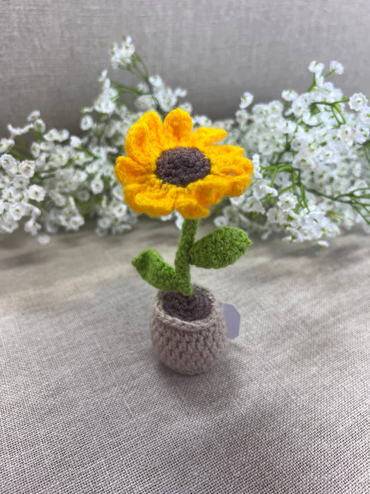 Fleur en crochet